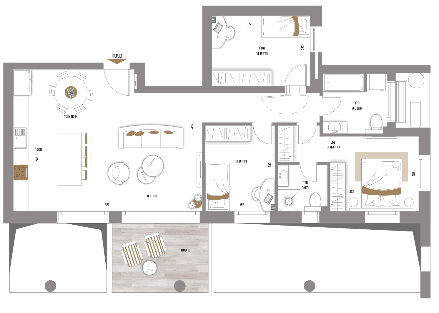 דירת 4 חדרים